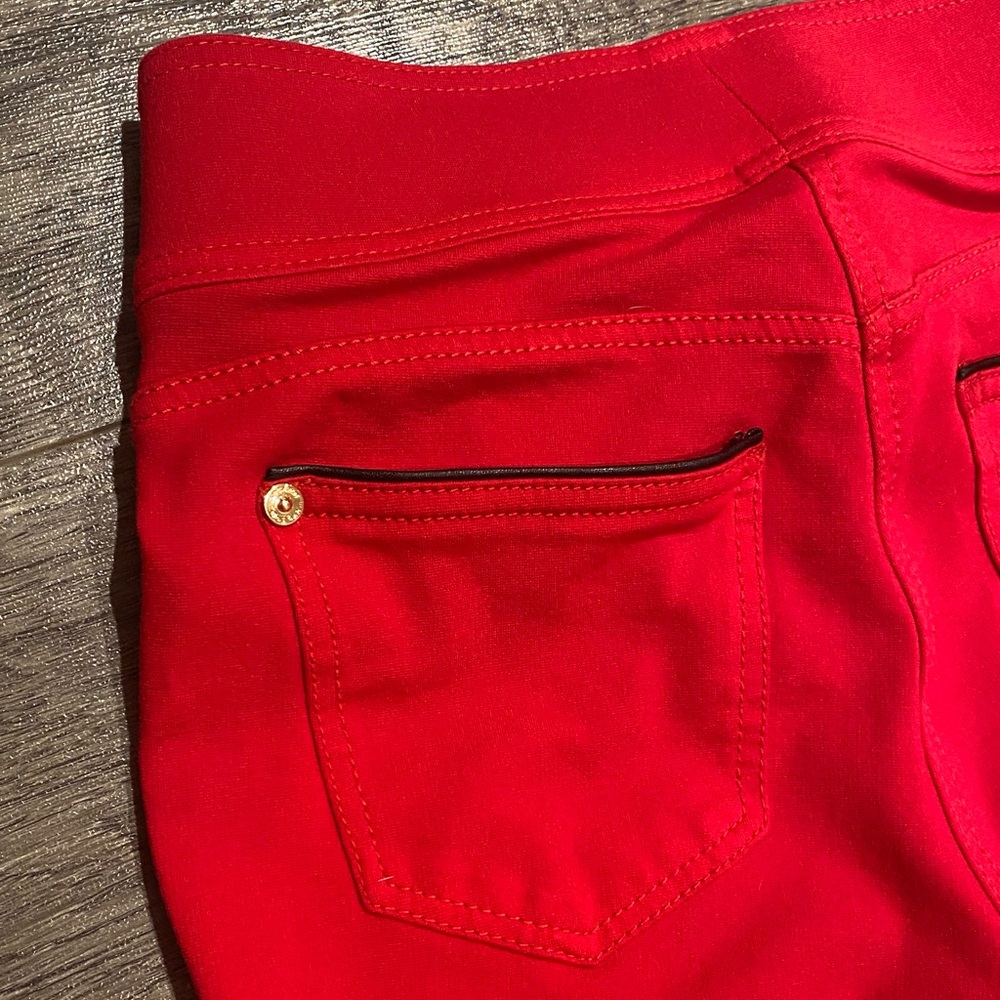 Red Nygard slims jeggings size small 6-8 - Picture 8 of 9
